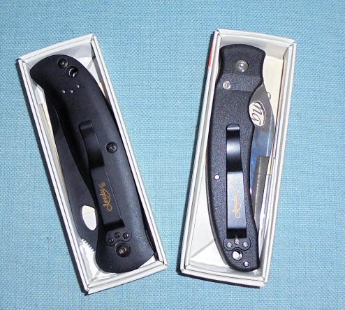 TWO JUNGLEE FOLDING LOCK KNIVES S/N601