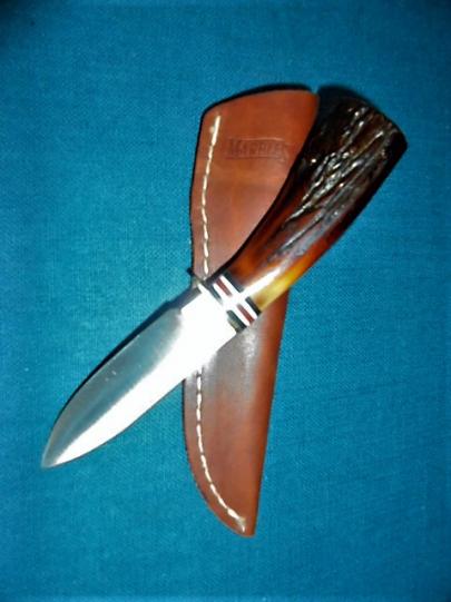 RARE MARBLE'S RED STAG CARVER KNIFE S/N 0168