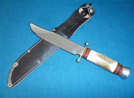 LINDER TRAVELLER BOWIE KNIFE S/N 0179