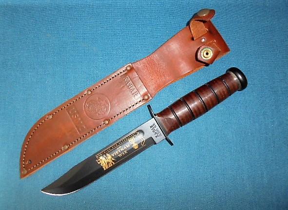 COMMEMORATIVE USMC KA-BAR KNIFE S/N 0461