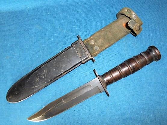 WW11 U.S. NAVY MARK 2 FIGHTING KNIFE S/N 0465