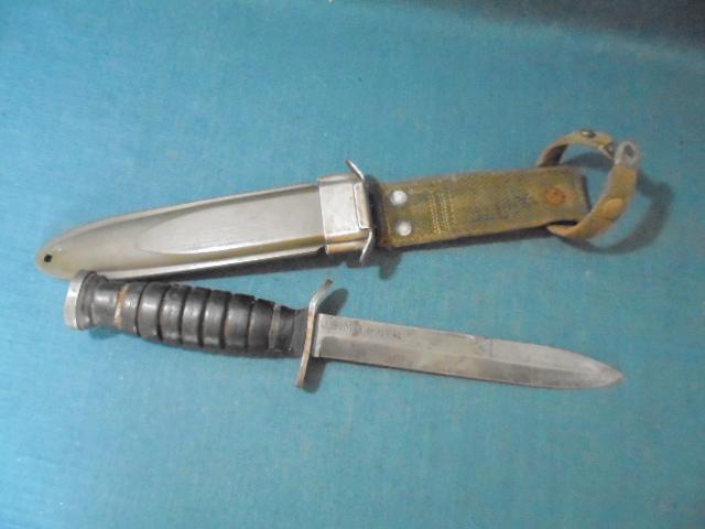 WW11 U.S. M3 FIGHTING KNIFE S/N 0536