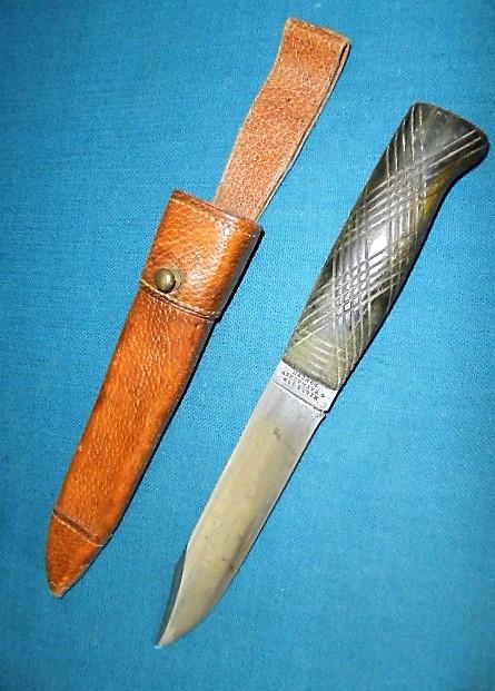 VICTORIAN BOWIE KNIFE by HILL & SON LONDON S/N 0555