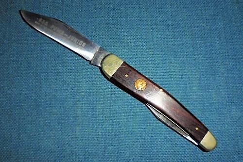1971 DATED PUMA JUNIOR TWIN BLADED KNIFE S/N 0561