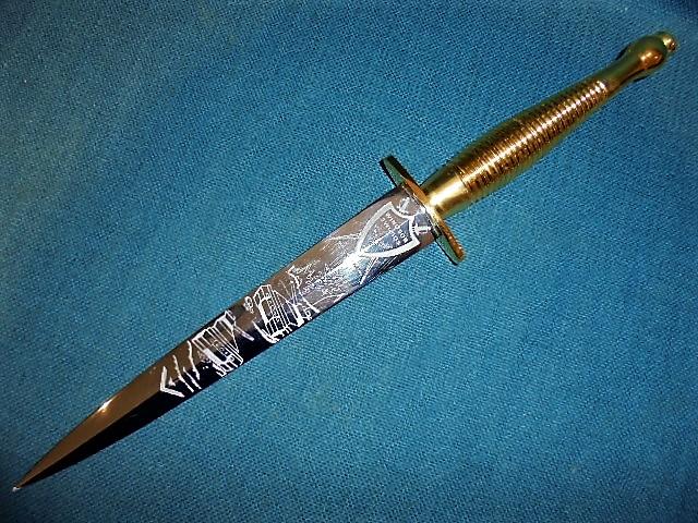WINDSOR SWORD PRESENTATION COMMANDO KNIFE S/N 0709