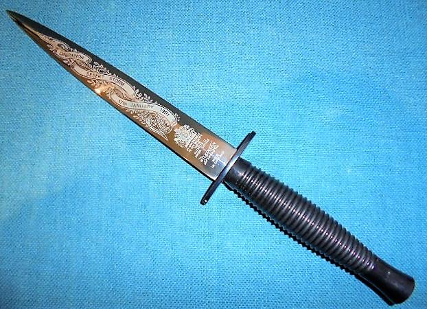 WILKINSON SWORD COMMEMORATIVE COMMANDO KNIFE S/N 0712