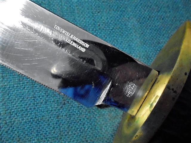 Cogswell & Harrison Bowie Knife S/n 0849
