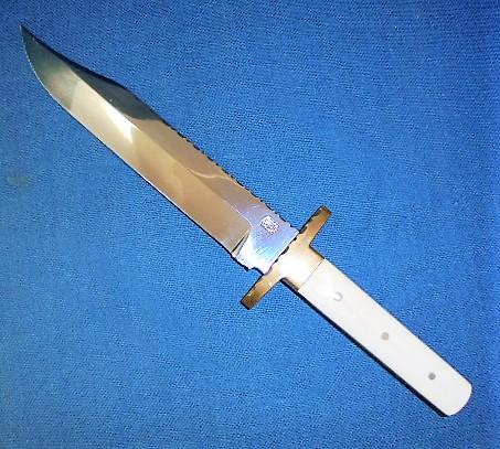 Large Arthur Wright Bowie Knife S/n 0857