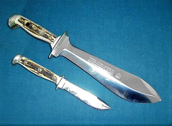 Rare 1978 Dated Puma Waidblatt Knife S/n 0963