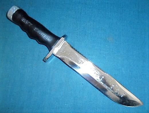 Vintage Aqua Lung Sea Hawk Diver's Knife A/n 02046