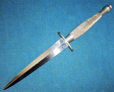 Rare WW11 2nd Pattern Nickel Commando Knife S/n 02116