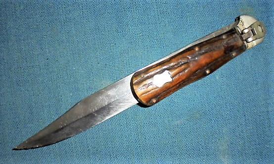 Vintage 1920/30s German Folding Bowie Knife S/n 02217