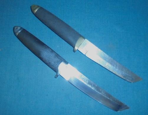 Two Cold Steel San Mai Master Tanto's S/n 02261