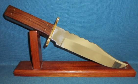 Large Reg Cooper Bowie Knife S/n 02244