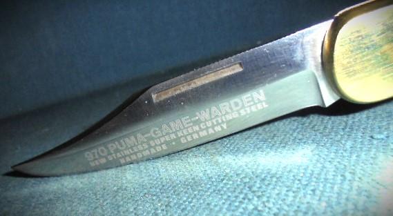 1974 Dated Puma Game-Warden Folding Knife S/n 02339