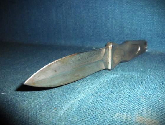 Rare Damascus A.G.Russell Sting Knife S/n 02401