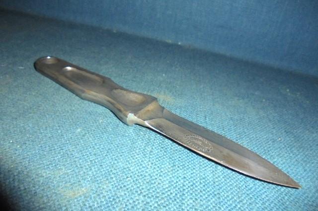 Rare Damascus A.G.Russell Sting Knife S/n 02401