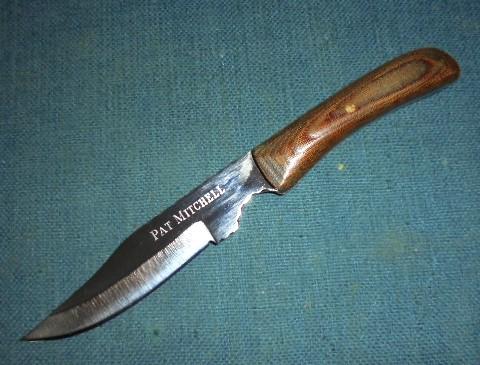 Pat Mitchell Skinning Knife S/n 02361