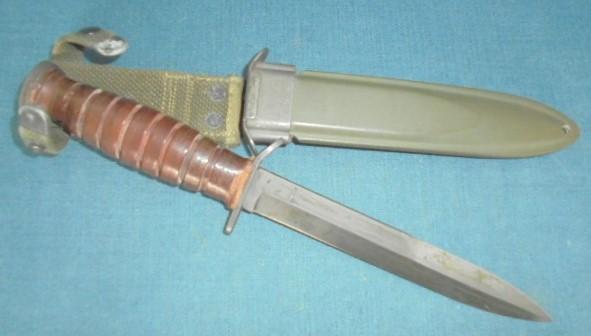 Mint WW11 U S M3 Fighting Knife S/n 02459