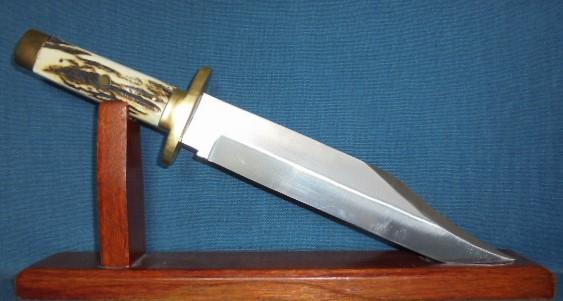 Large Joseph Nowill's Bowie Knife S/n 0319