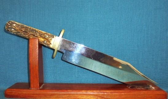 Rare 1960/70s  Fred James Bowie Knife S/n 02499