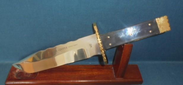 Large Reg Cooper Bowie Knife S/n 02608