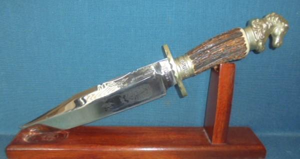 Vintage Fred James Bowie Knife S/n 02612