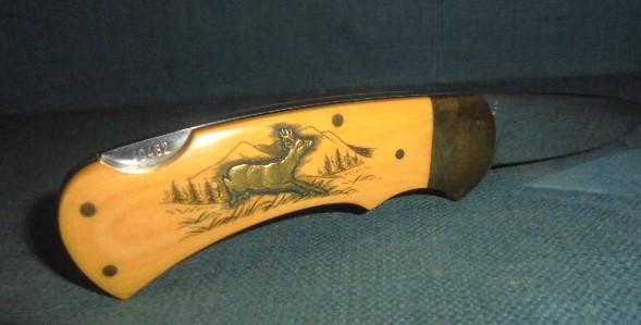 Rare 1984 Dated Puma 4**** Folding Knife S/n 02617