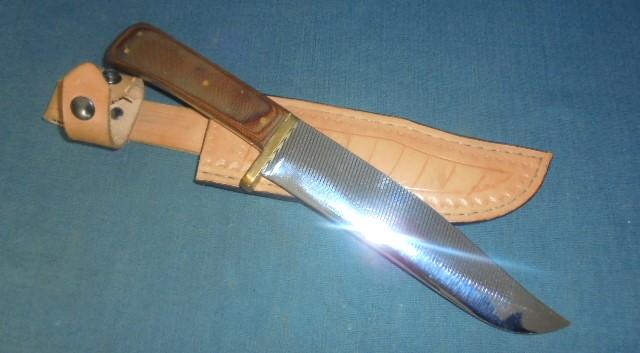 Large Handmade Bowie Knife S/n 02623