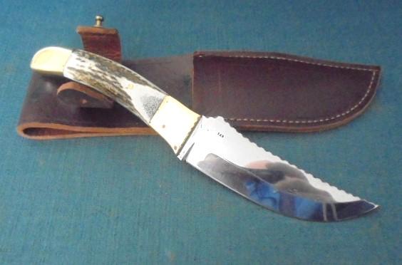 An Outstanding Harry Boden Skinning Knife S/n 02624