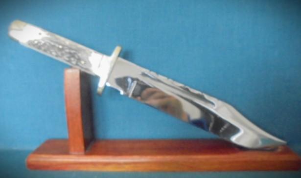 Large John Nowill's Bowie Knife S/n 02625