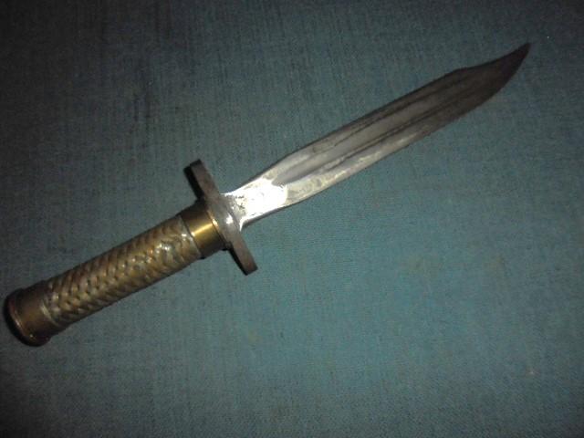 WW1 Theatre made Fighting Knife S/n 0660