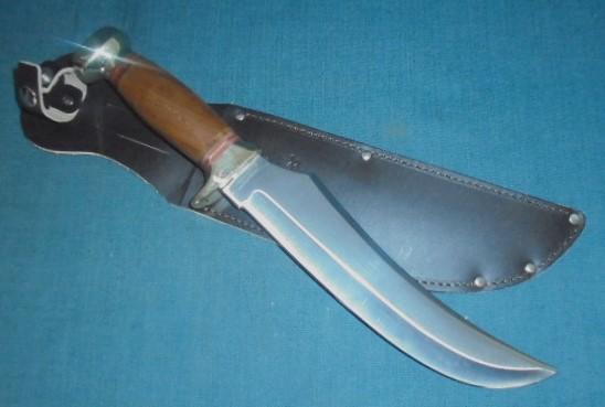 Large Linder Skinning Knife S/n 02655