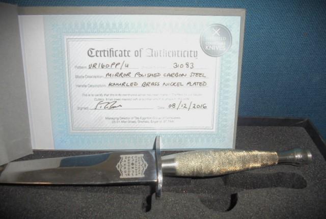 Joseph Rodgers 1st Pattern Commando Knife S/n 02684