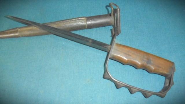 Rare WW1 U.S. 1917 Knuckle Knife S/n 02685