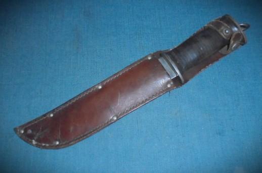 Scarce WW11 U.S. E G W Fighting Knife S/n 02704