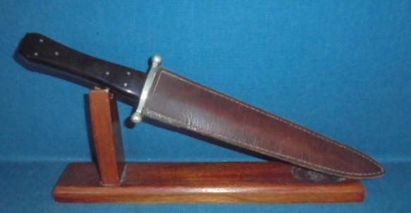 Large J.E.Middleton Stiletto Bowie Knife S/n 02668