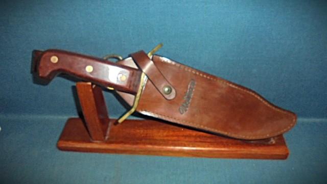 Large Western Bowie Knife S/n 02774