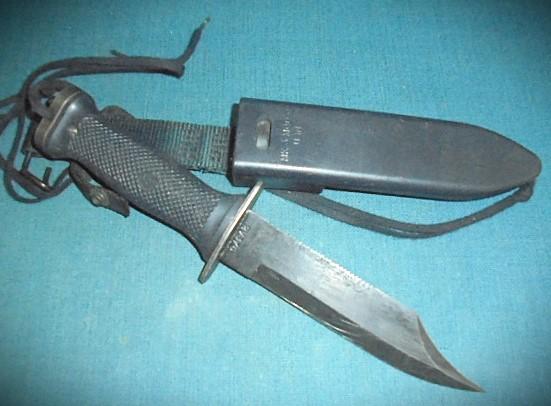 Early U.S. Navy Seal Knife S/n 02785