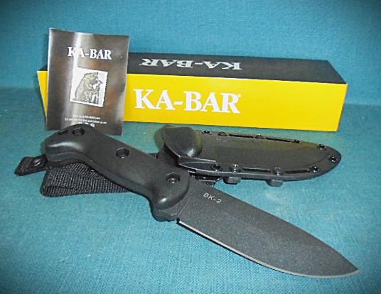 BK&T KA-BAR BK2 Knife S/n 02795