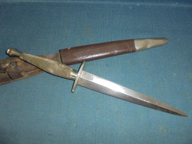 Very Rare WW11 Nickel 2nd Pattern Wilkinson F/S Knife S/n 02959