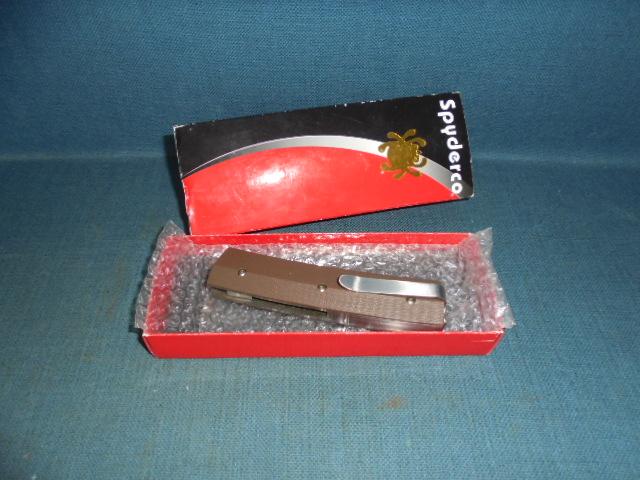 Spyderco Nilaka Folding Knife S/n 02979