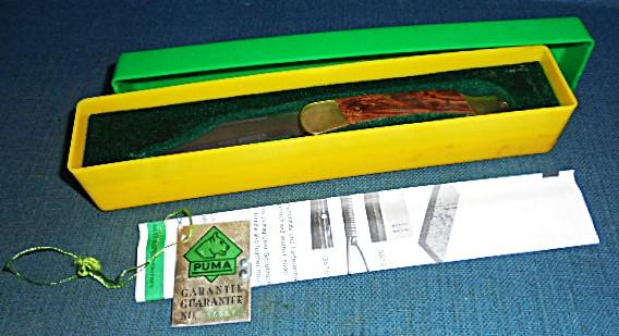 1982 Dated Puma Deer Hunter Knife S/n 03028