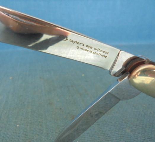 UK Legal Carry Slip Joint by Taylor Eye Witness S/n 03034