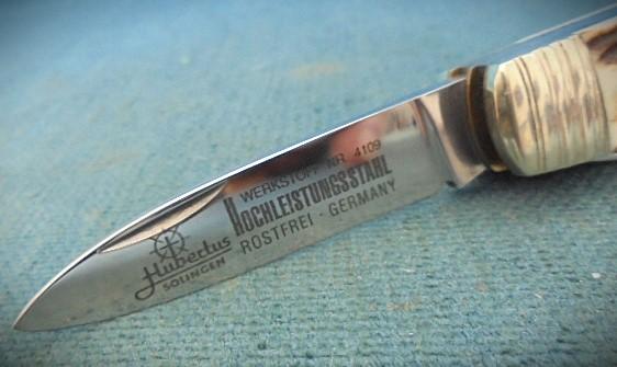 Scarce Hubertus Folding Knife S/n 03038