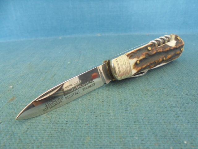 Scarce Hubertus Folding Knife S/n 03038