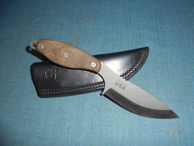 Tops Scandi Woodsman Knife S/n 03097