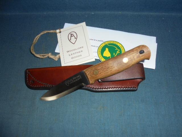 Rare Ray Mears Woodlore Knife by Steve Wade Cox S/n 03120