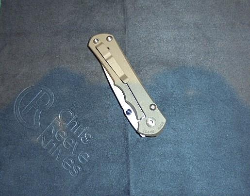 Chris Reeve Large Inkosi Plain Locking Knife S/n 03138