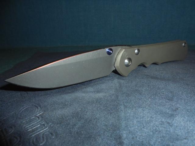 Chris Reeve Large Inkosi Plain Locking Knife S/n 03138